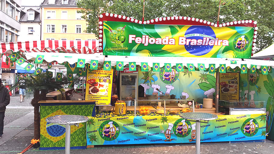 Feijoada und Caipirinha Bar am Caliente Festival Zürich